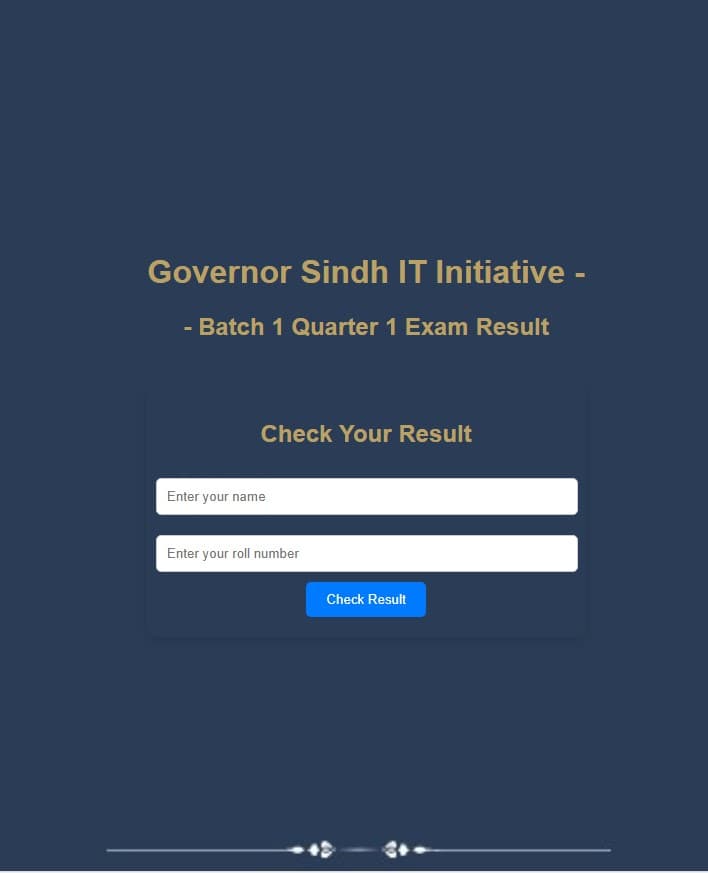 Result Checker App